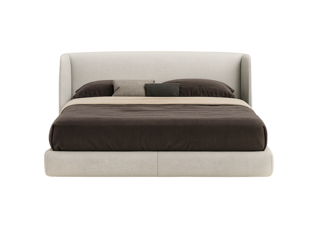 LuxeSleep Modern Upholstered Bed