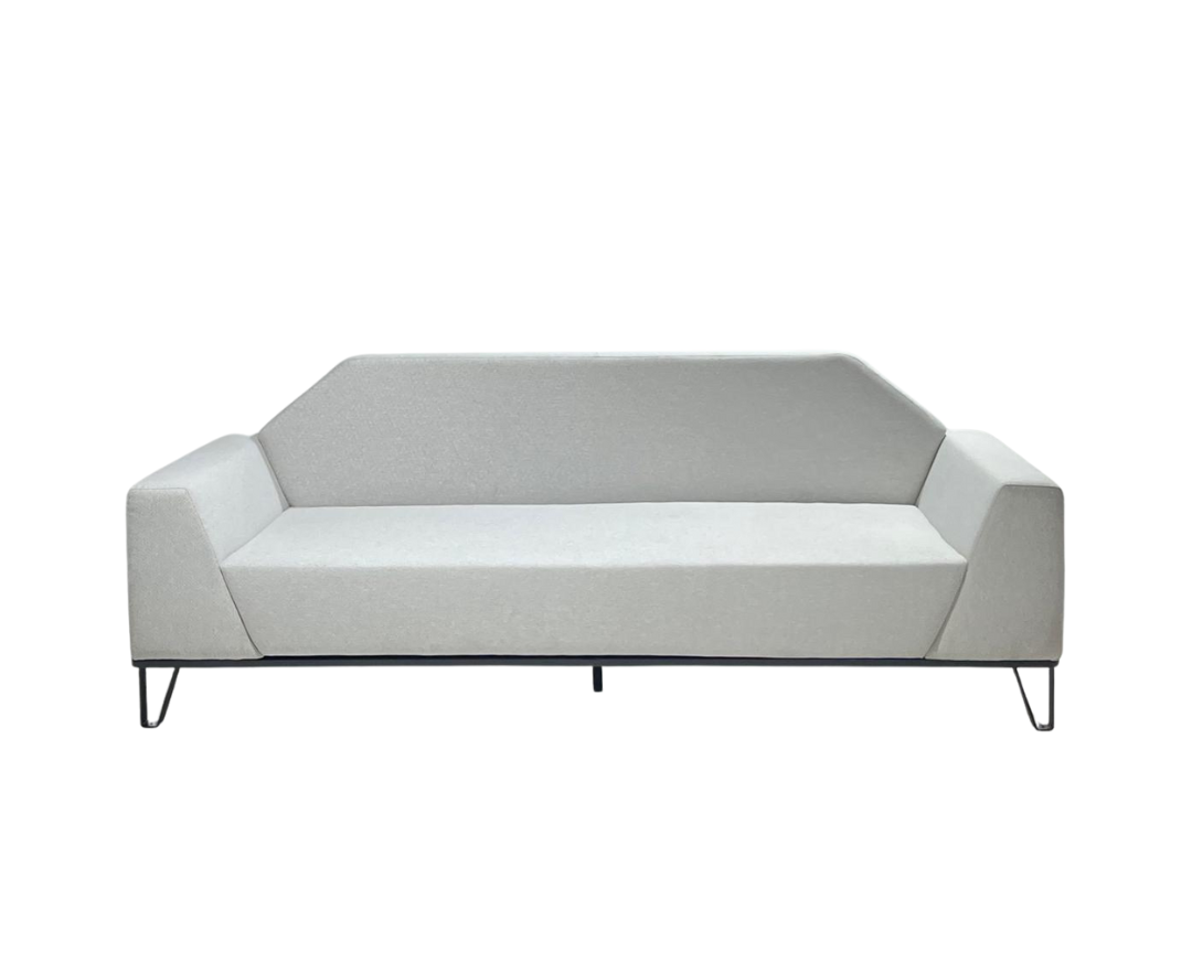 Axon 3-Seater Metal Frame Sofa