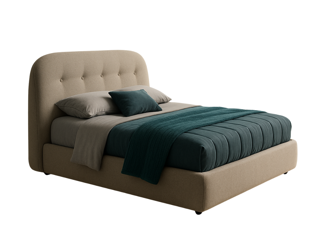 HarmonyCrest Upholstered Bed