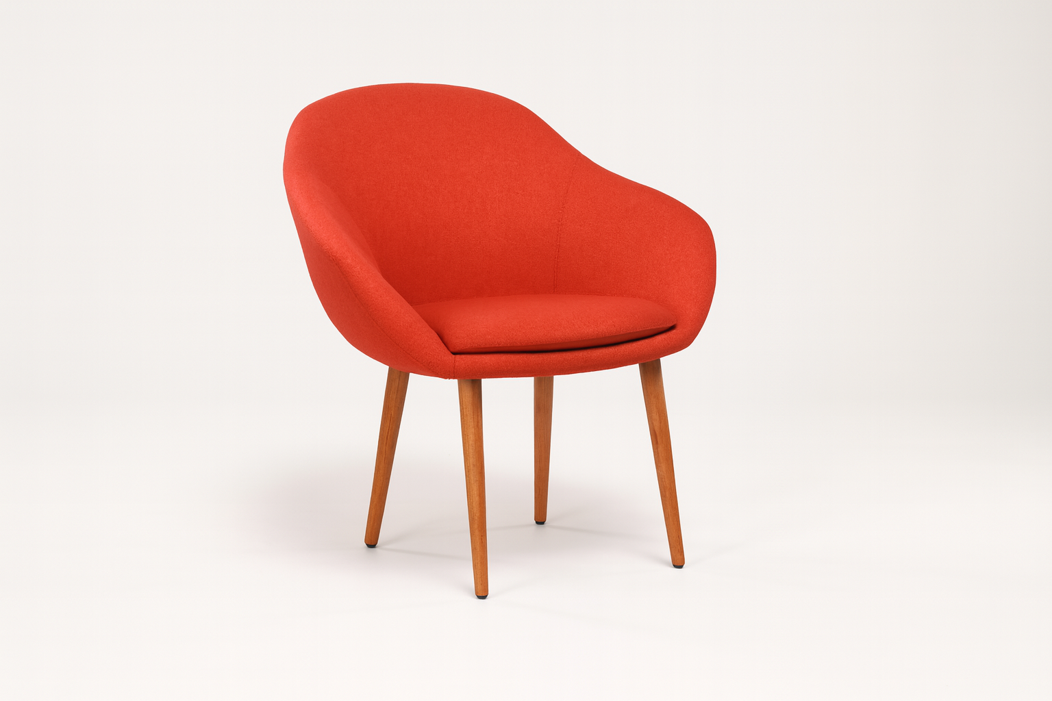 Red Accent Armchair