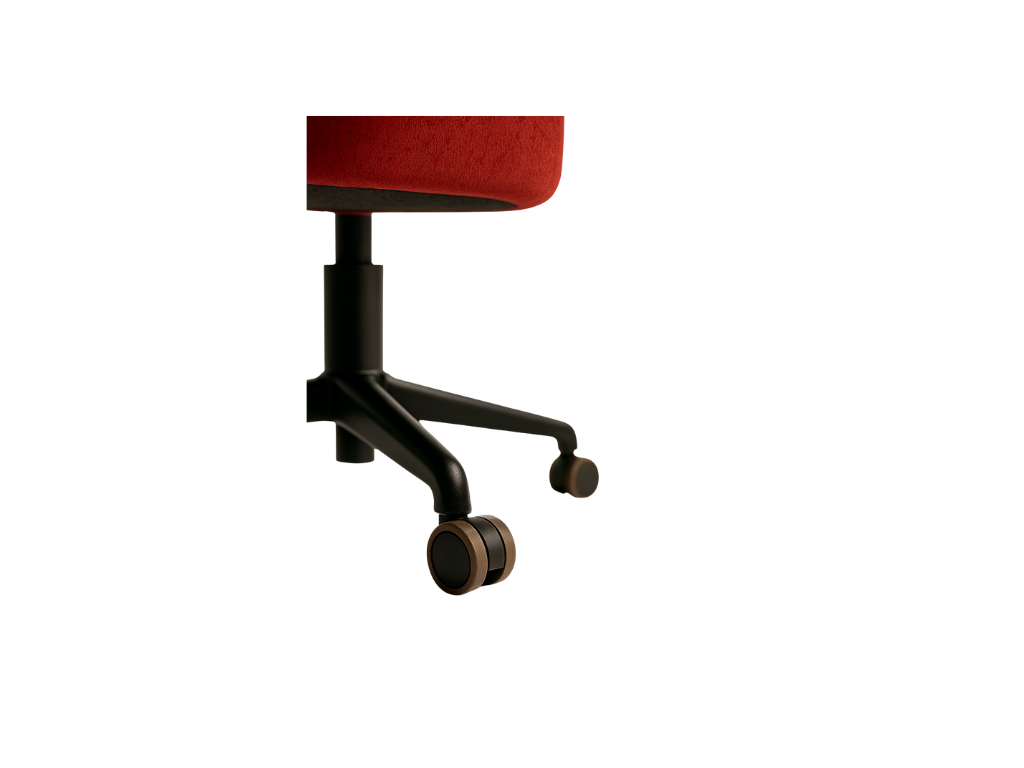 Ruby Orbit Swivel Chair