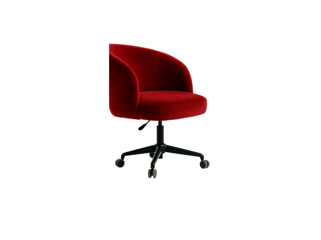 Ruby Orbit Swivel Chair