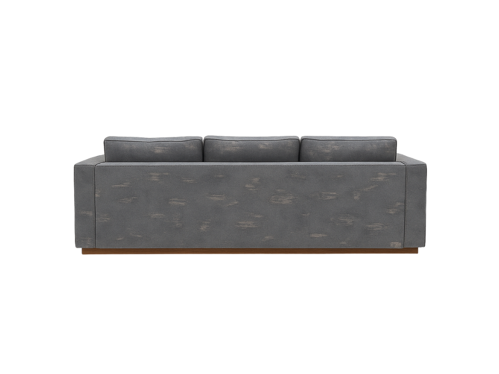 Morty Grey Chenille Sectional Sofa