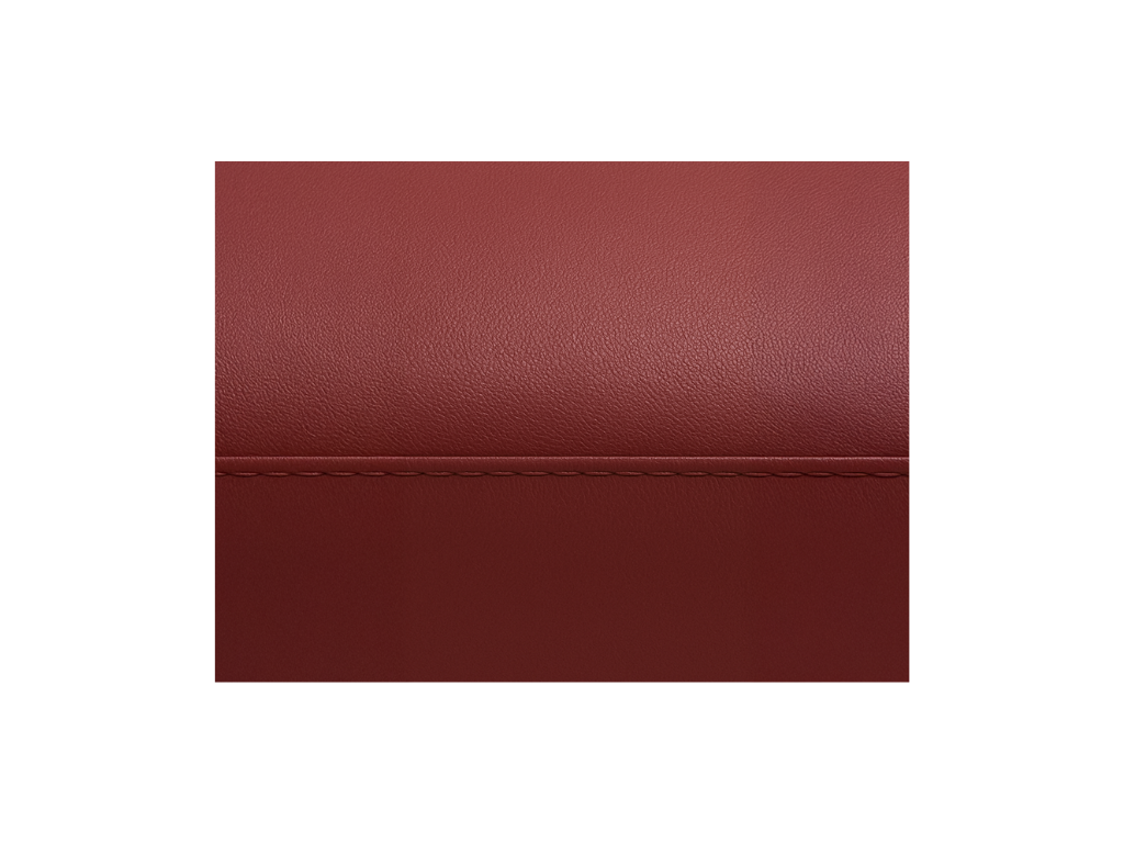 Patrick Red Leather 2 Seater Sofa