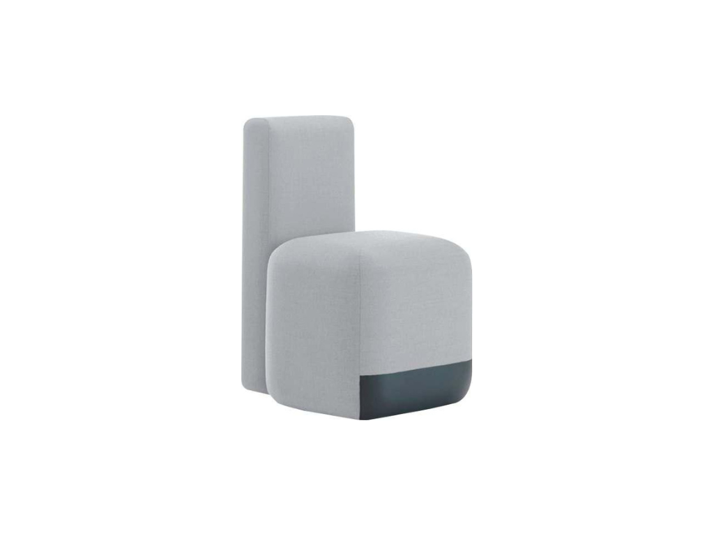 Block Back Pouffe
