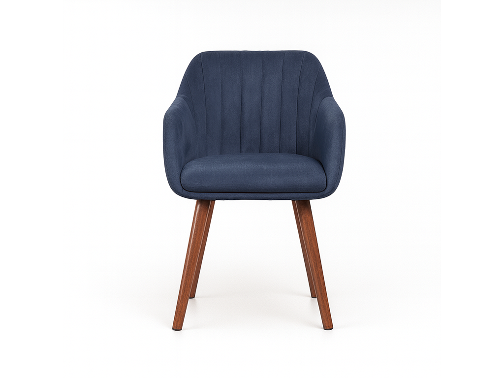 Navy Accent Lounge Chair
