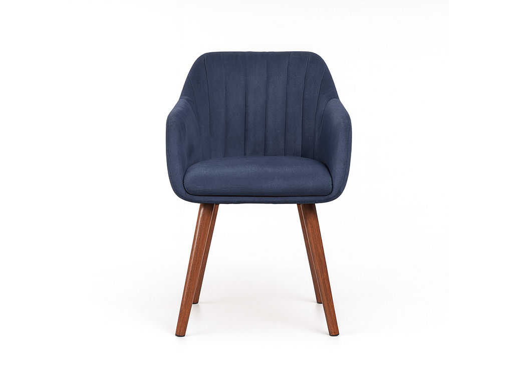 Navy Accent Lounge Chair