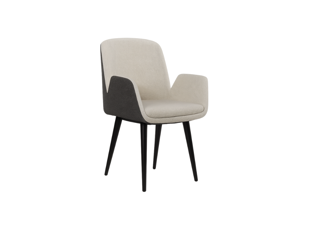 Grey Accent Lounge Chair