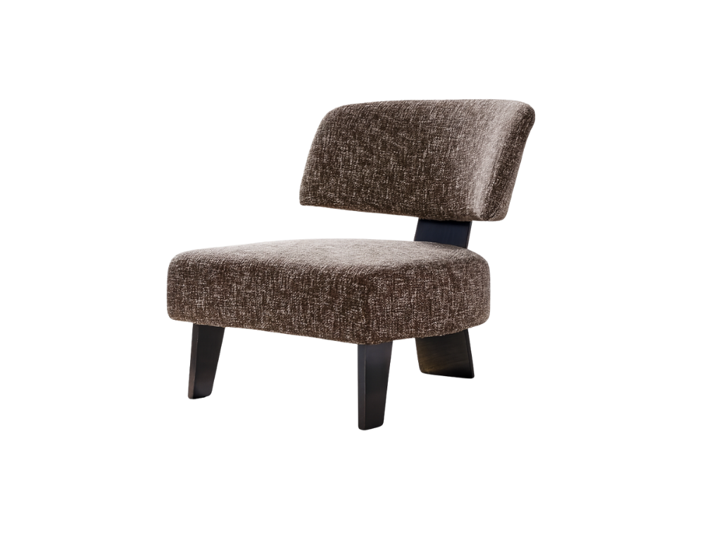 Modern Brown Accent Chair