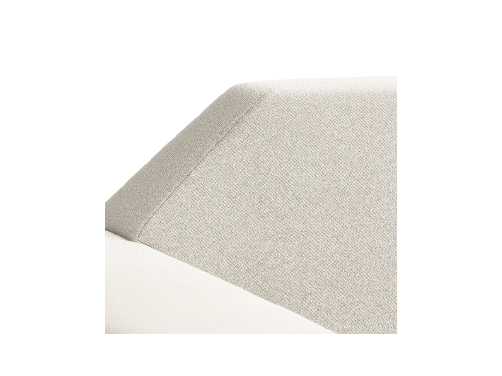 Geometric White  Sofa