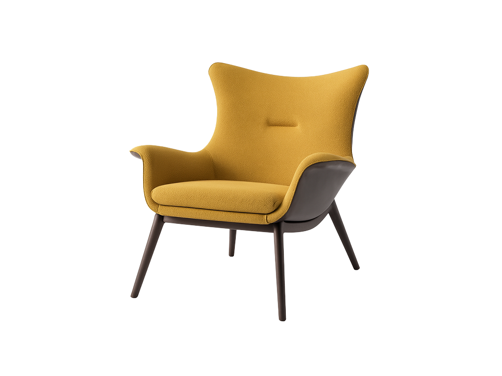 Modern Mustard Lounge Chair