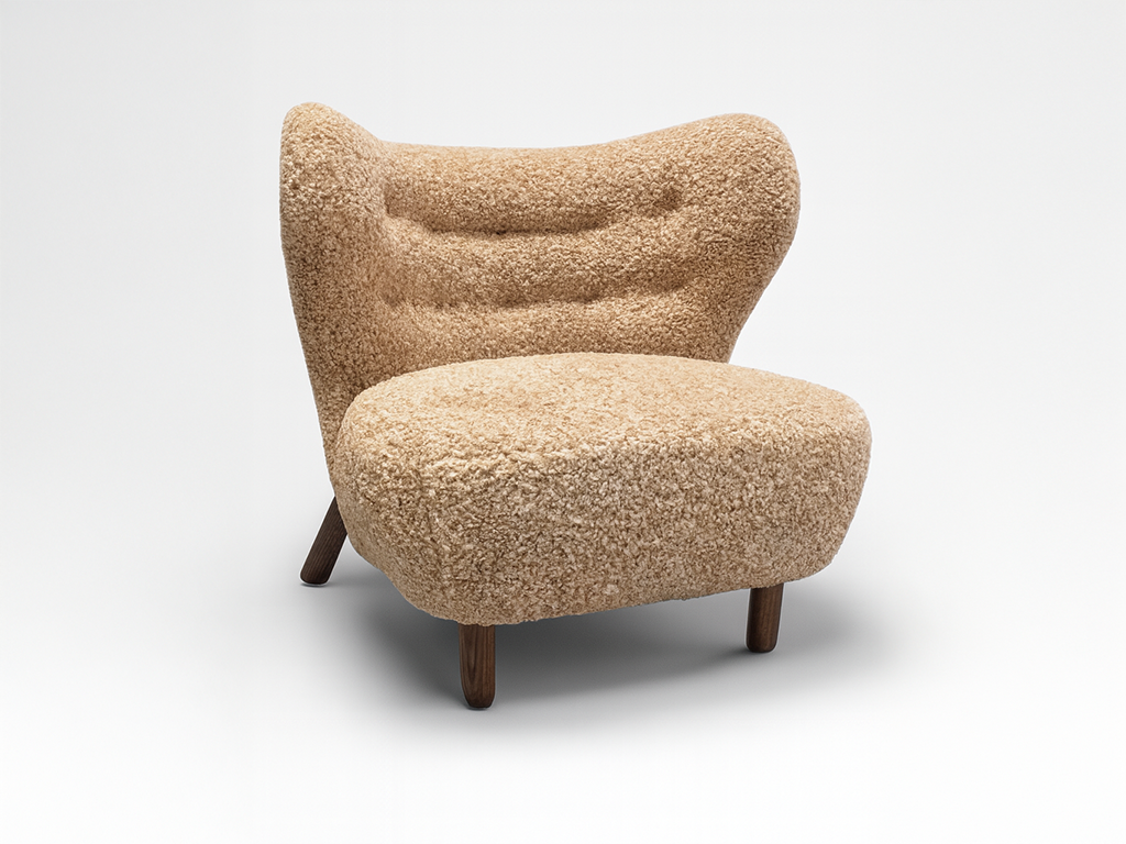 Cozy Textured Lounge Chair